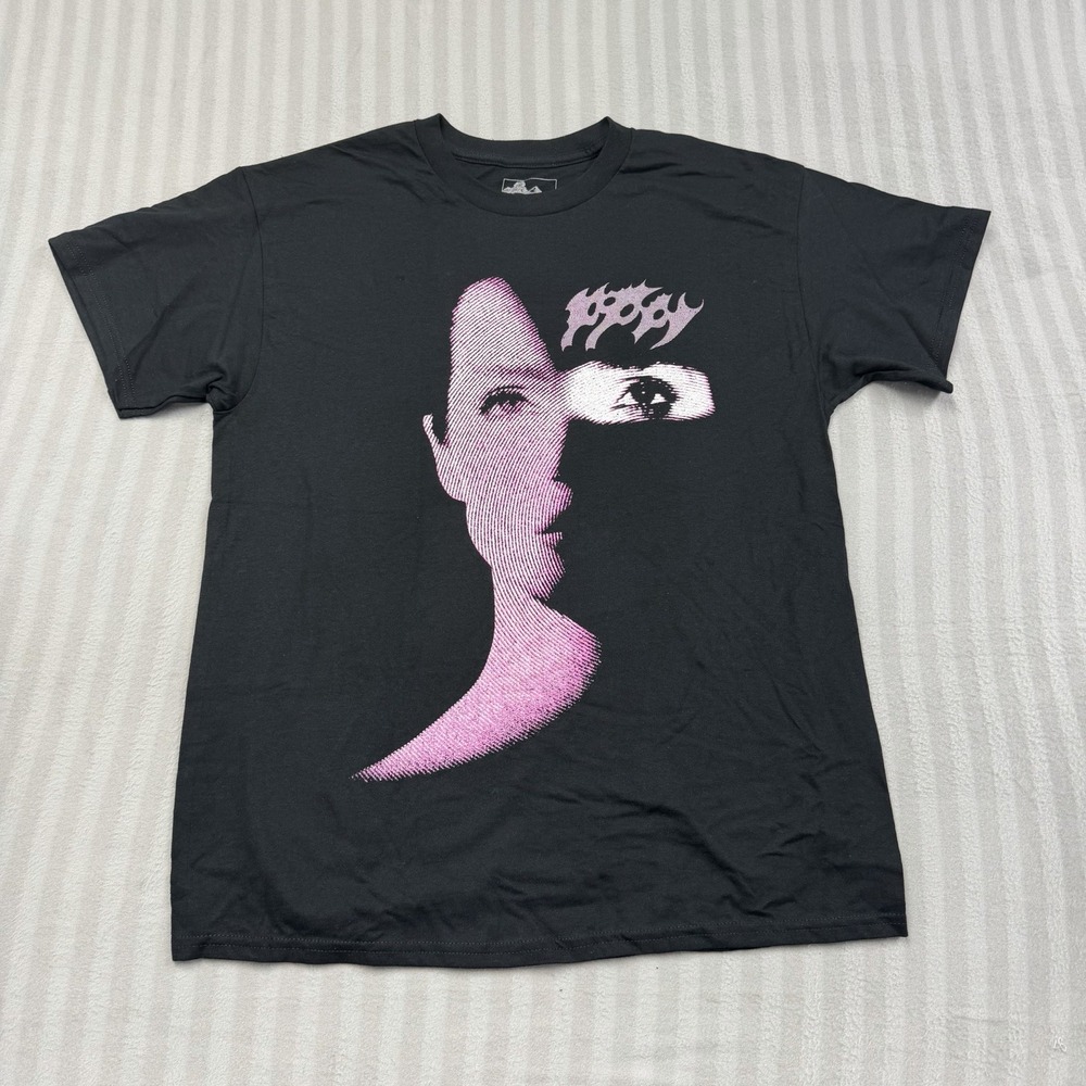 Sumerian Records Poppy graphic black T-shirt sz Large